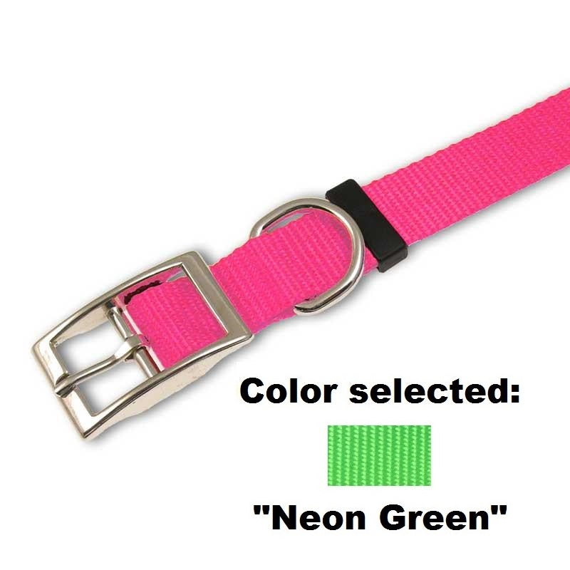 Traditional Dog Collar - 1" Width, - Lucky Pet